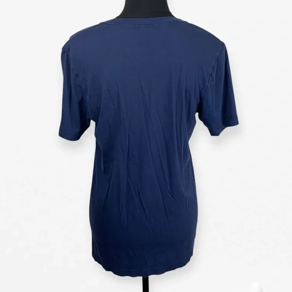 Vintage retro grunge Navy Blue T-Shirt H77 Murray Graphic tee shirt T-shirt M - Picture 6 of 8